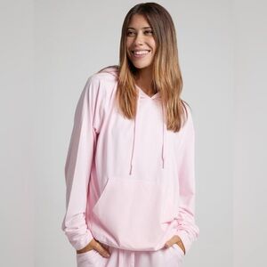 COMFRT All Day Jersey Pink Hoodie Size Medium